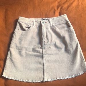 BRANDY MELVILLE. Light pink corduroy skirt. Slight stretch. Size small.